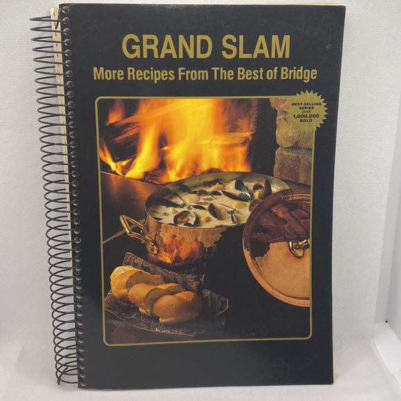 Grand Slam More Recipes From The Best of Bridge 1988 Vintage Spiral Bound - Picture 8 of 8